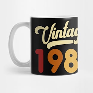 1983 Vintage Gift 37th Birthday Retro Style Mug